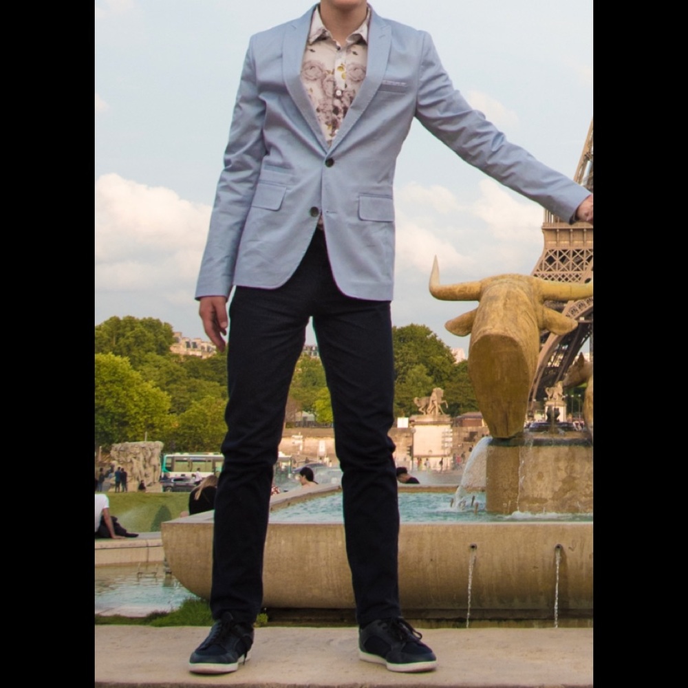 INC slim fit sports jacket 🎩 blazer - Picture 6 of 7